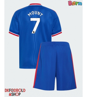 Manchester United Mason Mount #7 Udebanesæt Børn 2026-27 Kort ærmer (+ korte bukser)